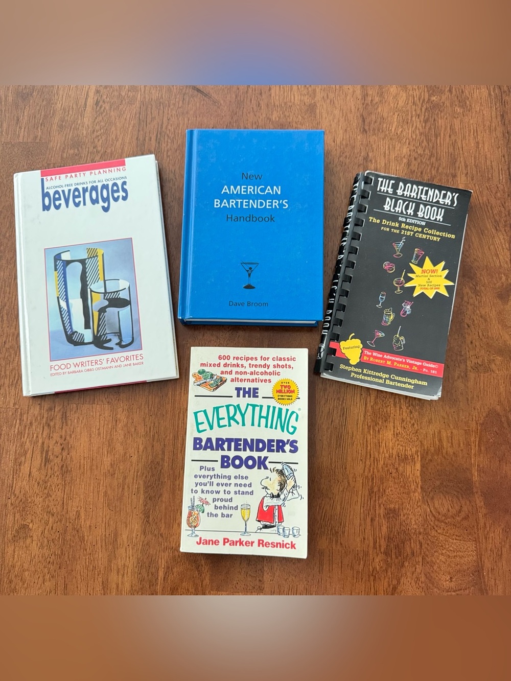 Z Gallerie & Other Bartender Recipe Book Set